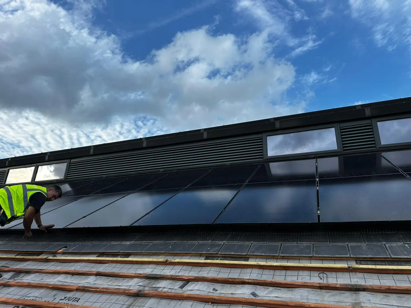 Solar System Upgrade at Merstham Community Hub, Surrey