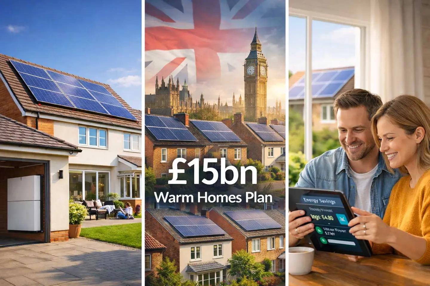 UK Government Unveils £15bn Warm Homes Plan Backing Solar Panels and Home Batteries
